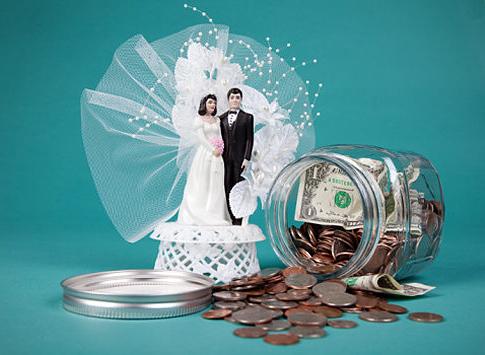 wie man Geld für eine Hochzeit spendet