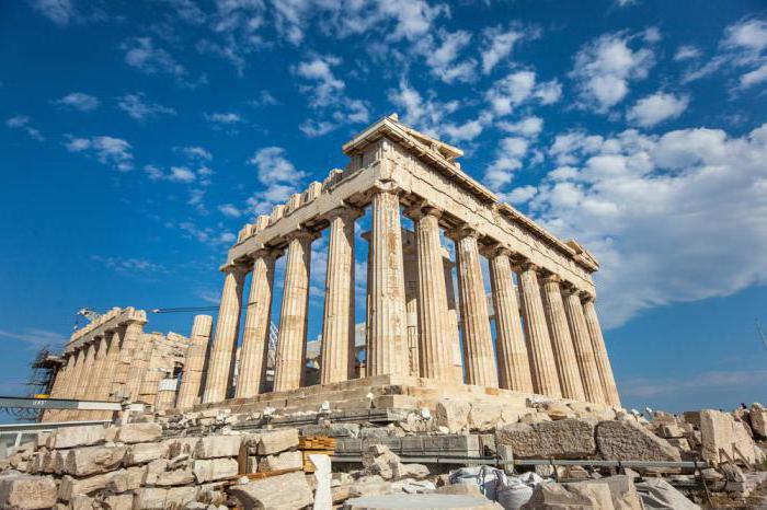 Akropolis van Athene korte beschrijving voor kinderen