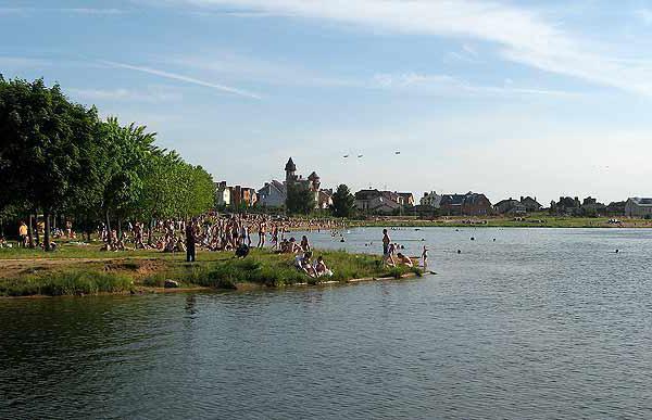 Tsnianskoe-Reservoir in Minsk