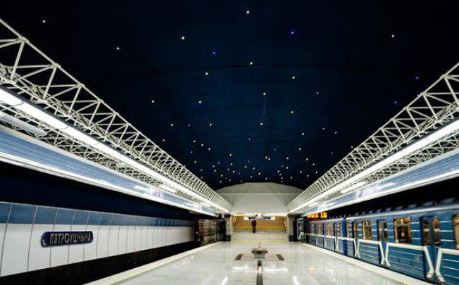 Minsko metro schema
