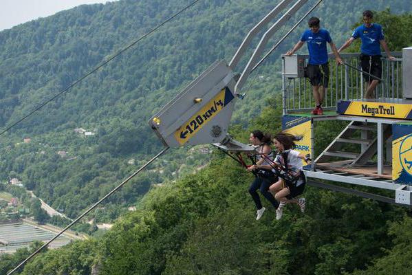 sochi extreme park pėsčiųjų tiltas