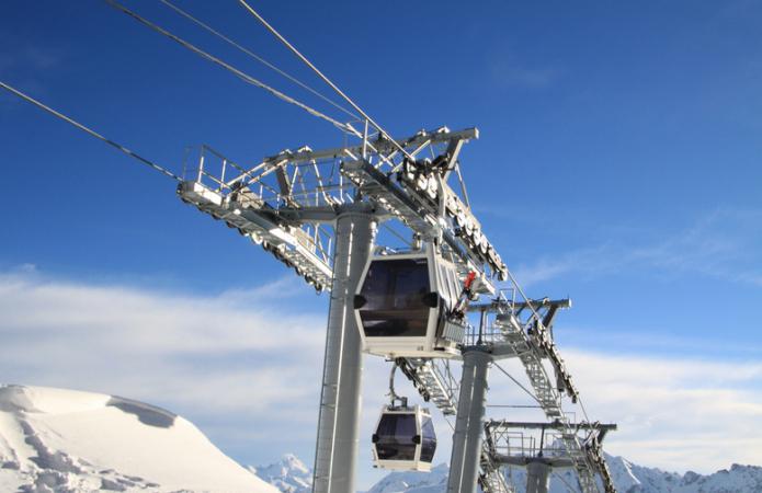 Station de ski d'Elbrus où se trouve