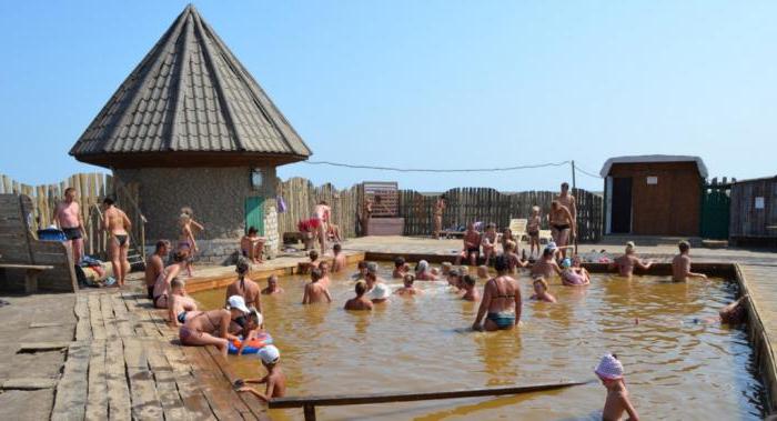 Healing geyser in the Kherson region