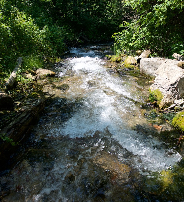 Płynące jezioro