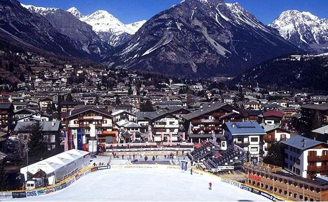 Stazione sciistica di Bormio italia