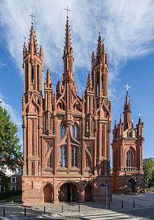 église st anne vilnius