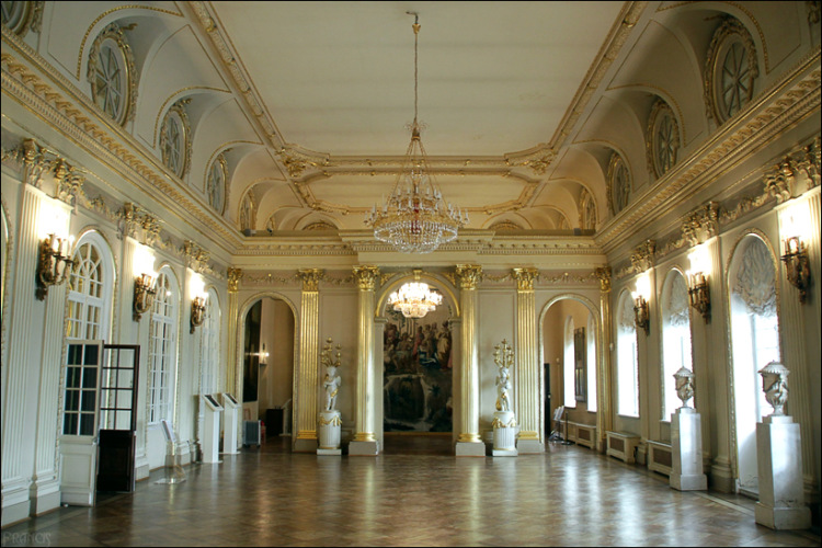 Menšikovský palác vo vnútri