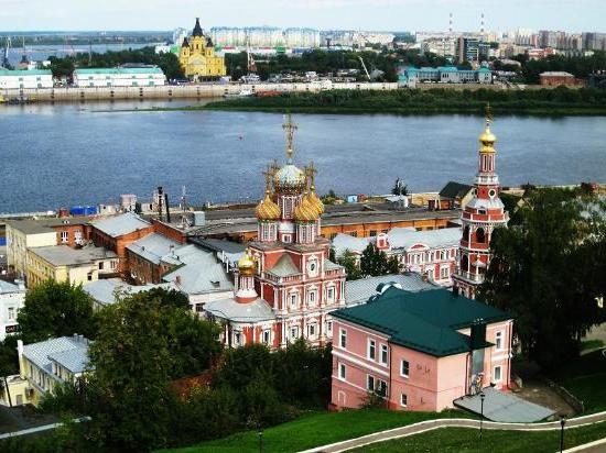 Miesto Nižnij Novgorodo paminklai