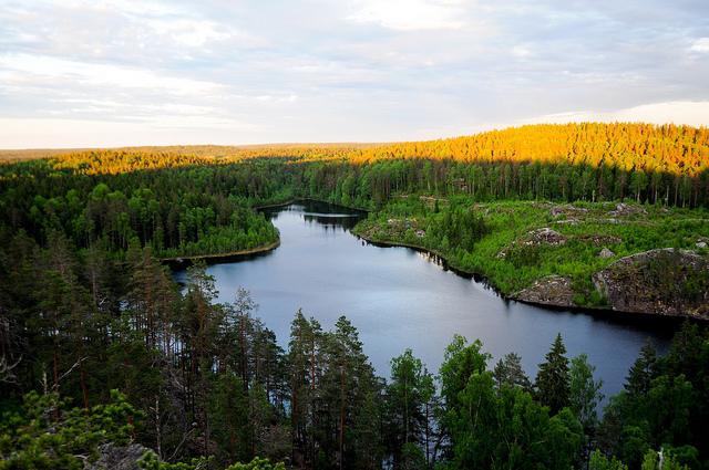 Seen der Leningrader Region