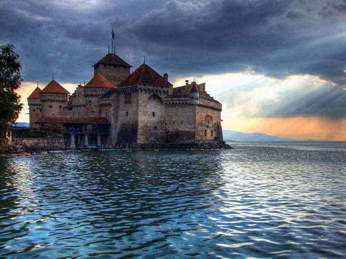 Ženevsko jezero i dvorac Chillon