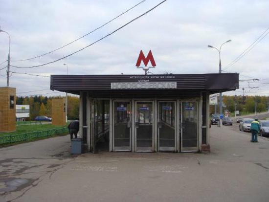 станція Новоясеневскій опис 