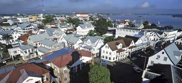 Surinames galvaspilsēta