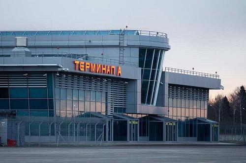 Mapa letiště Sheremetyevo
