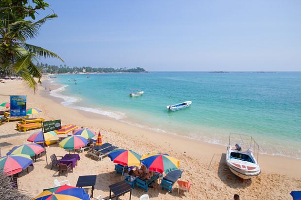 Šri Lanka unawatuta paplūdimys