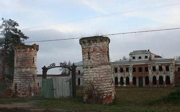 Het landgoed van de Tsjernysjev in Yaropolets foto