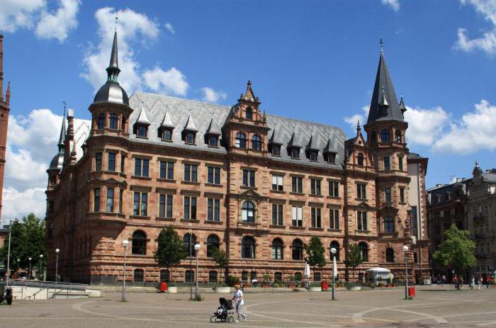 Orașul Wiesbaden din Germania