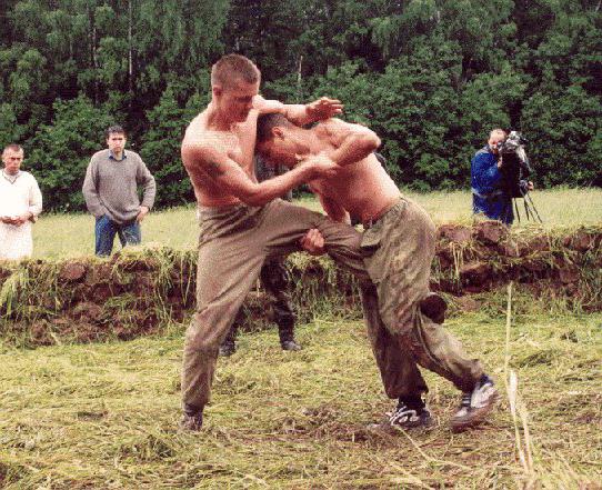 Slavų Goritskajos imtynių treniruotės