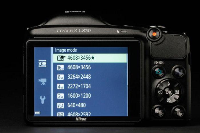 nikon coolpix l830 kamera