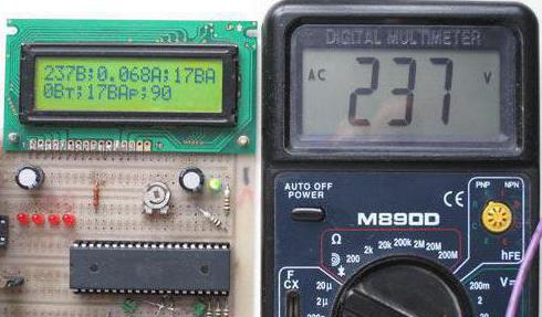 digitale wattmeter 