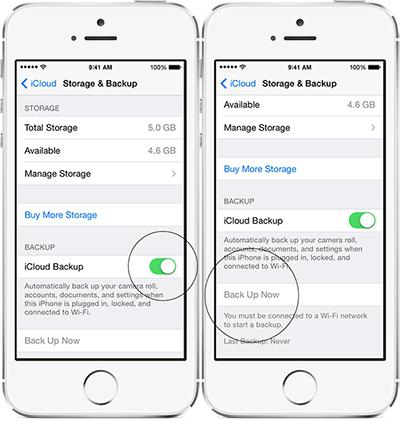 come eseguire il backup di iPhone sul computer