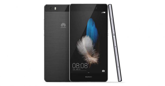 smartphone Huawei stijgt p8 