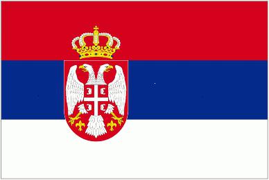 bandiera della serbia
