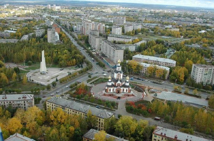 เมืองในภูมิภาค Kirov: รายการ