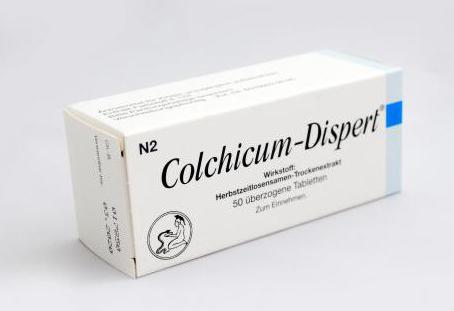 ยาเม็ด Colchicine