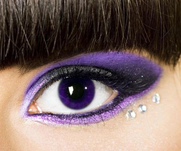 lentilles violettes