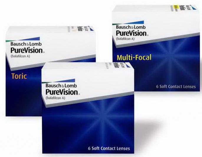 العدسات اللاصقة Purevision 6 قطع