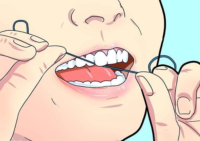 zur Zahnfleischbehandlung