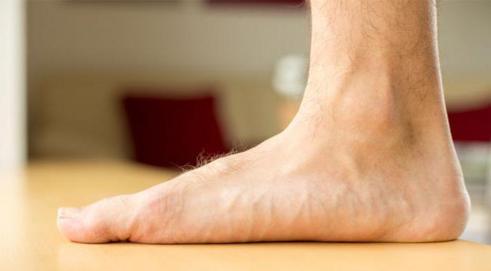 exercices avec les pieds plats
