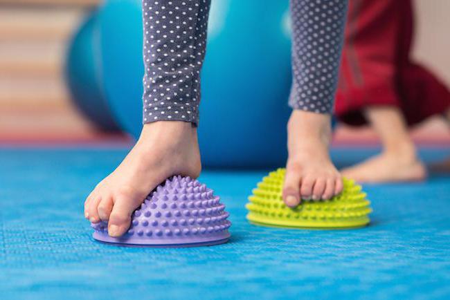 gymnastique des pieds plats