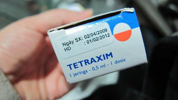 Tetraxim-Impfung