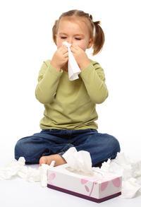 causas de congestão nasal em crianças